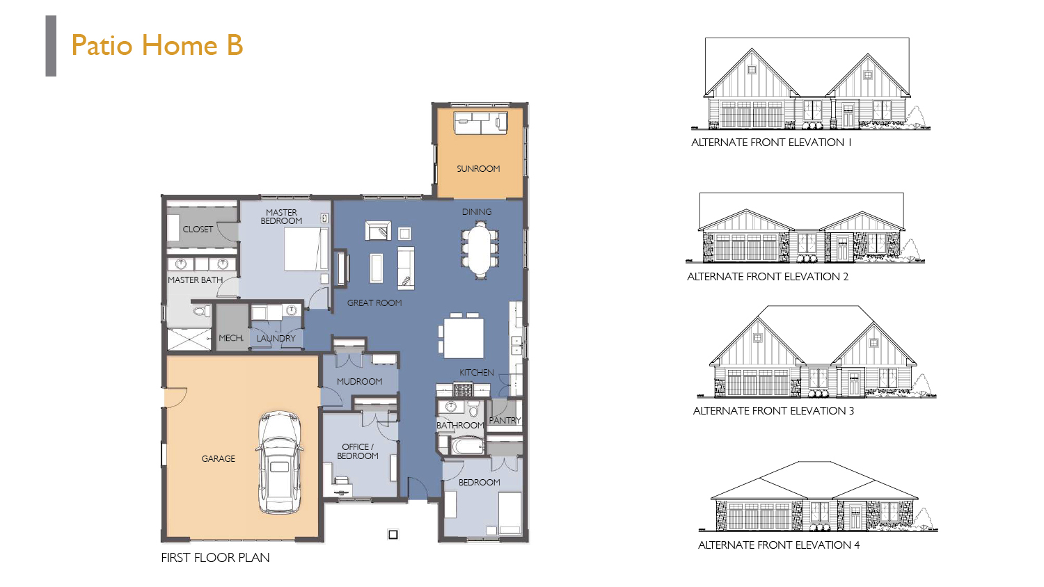 Siesta Hills Patio B Floor Plan