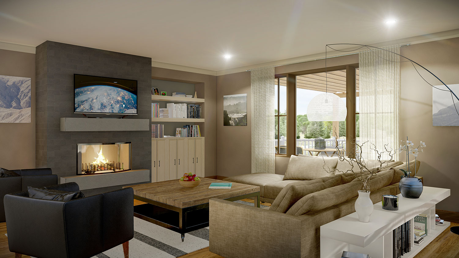 Siesta Hills Walkout C Living Room